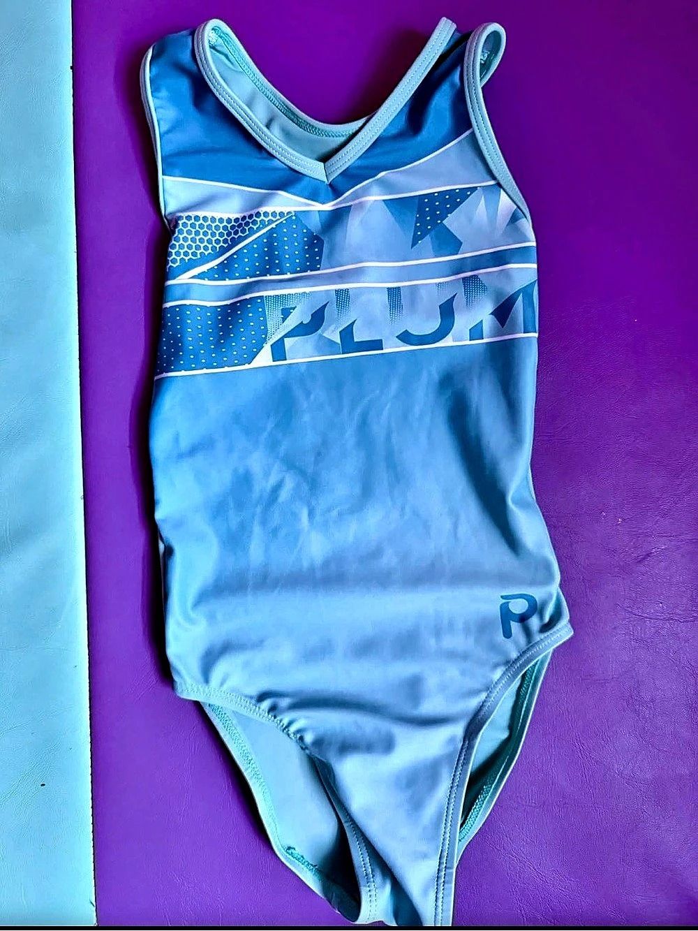 Plum gymnastics leotard